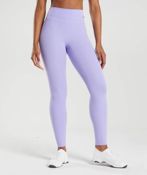 Damske Legíny Gymshark Whitney High Rise Kvetinové Nachový | DP4327861